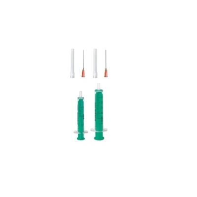 Abbildung von Set Laborspritzen Liquidspritze Hobbyspritze mit stumpfer Nadel Verschiedene Größen für E Liquid Aroma Hobby und Heimwerk (Set 1x 5ml &amp; 2ml)