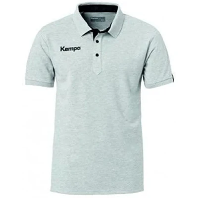 Abbildung von Kempa FanSport24 Prime Polo Shirt, grau/schwarz Größe M