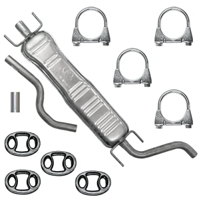 Abbildung von Mitteltopf Auspuff für Opel Zafira 2 II B 1 I A 1.6 1.8 2.2
