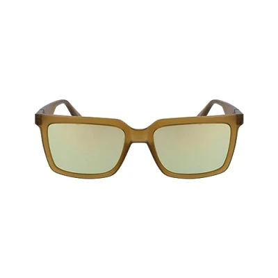 Abbildung von CALVIN KLEIN JEANS Unisex CKJ23659S Sonnenbrille, Khaki, Einheitsgröße