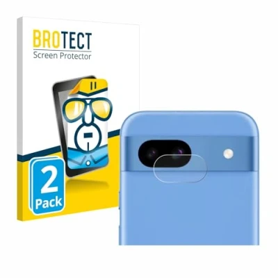 Abbildung von BROTECT (2 Stück Schutzfolie für Google Pixel 8a (NUR Kameraschutz) Displayschutz Folie Ultra Klar