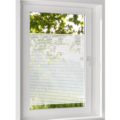 Abbildung von Fensterfolie Line 25, GARDINIA, halbtransparent, 80% UV Schutz