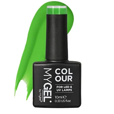 Abbildung von Mylee Gel Nagellack 10 ml[Green There Done That] UV/LED, Maniküre, Pediküre, für professionellen Gebrauch im Salon sowie zu Hause Lang anhaltend und mühelos aufzutragen