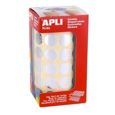 Abbildung von APLI Kids rund 15 mm redonda silber