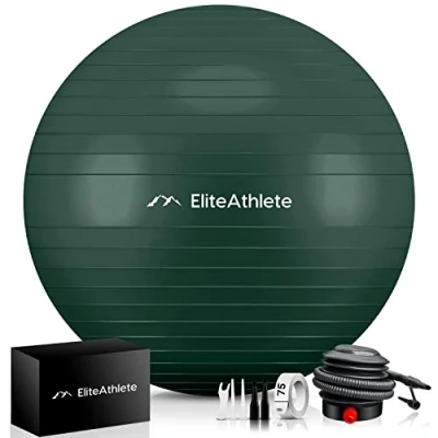 Abbildung von EliteAthlete Gymnastikball Sitzball Büro ergonomisch Fitness Yoga Schwangerschaft