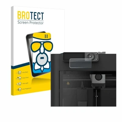 Abbildung von BROTECT Entspiegelungs Schutzglas für Bambu Lab P1S 3D Printer Schutz Folie Panzerfolie Glas Matt [Extrem Kratzfest 9H, Anti Reflex]