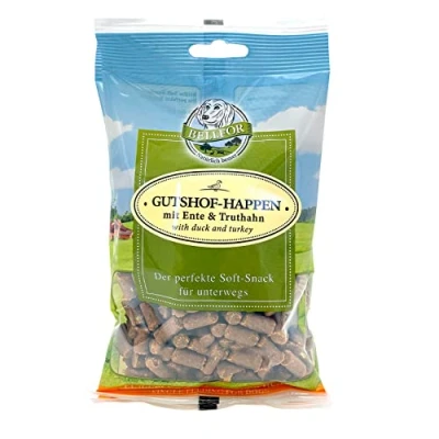 Abbildung von Bellfor Soft snack mit Ente &amp; Truthahn Gutshof Happen 200 g