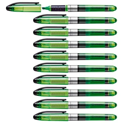 Abbildung von Textmarker STABILO NAVIGATOR 10er Pack grün