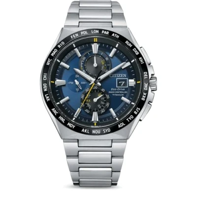 Abbildung von Citizen Chronograph, Herren, Größe: One Size, Blau