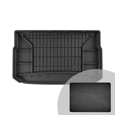 Abbildung von FROGUM ProLine 3D Gummimatte Exklusive Auto Kofferraummatte Kofferraumwanne für Renault Captur II ab 2019 Bequemer Organiser Die höchsten Kanten