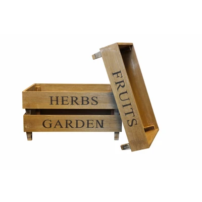 Abbildung von Myflair Möbel &amp; Accessoires Kiste &quot;Fruit Herbs Garden&quot;, (Set, 3)