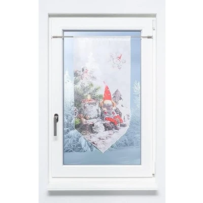 Abbildung von LYSEL® Scheibengardine Scheibenhänger Wichtelkind, (1 St), transparent, HxB 80x40cm