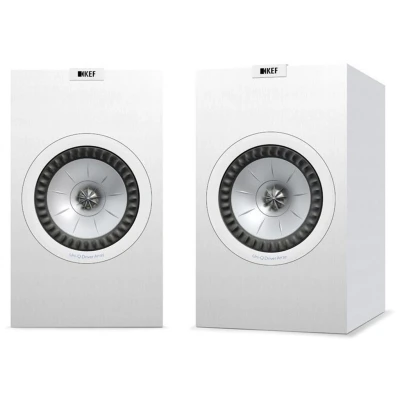 Abbildung von KEF Q350 Weiss Lautsprecher Paar, HiFi Heimkino Regallautsprecher Boxen Stereo High End 2 Wege