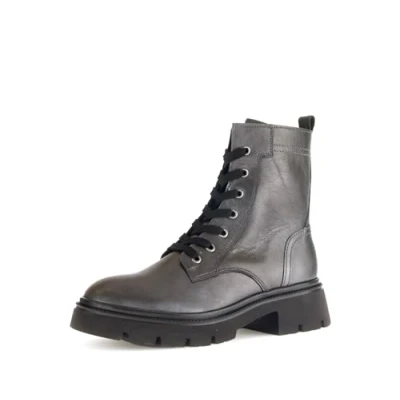 Abbildung von Gabor Combat Plateaustiefelette, Damen, Größe: 42.5, Silber Schuhe