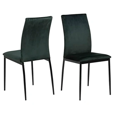 Abbildung von ACTONA GROUP Esszimmerstuhl &quot;Demina&quot;, (Set), 4 St., in Samtvelours oder Kunstleder