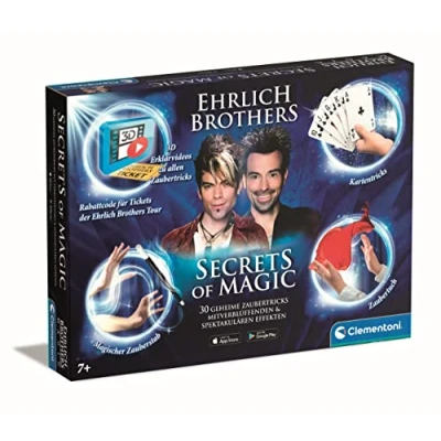 Abbildung von Clementoni 59312 Secrets of Magic Zauberkasten Ehrlich Brothers