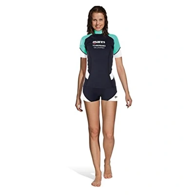 Abbildung von Mares Damen Kurzärmliges T Shirt Thermo Guard, Blau, L, 412553