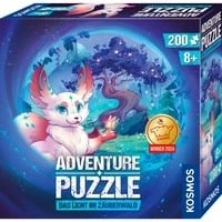 Abbildung von Kosmos Puzzle Adventure Puzzle, Das Licht im Zauberwald, 200 Puzzleteile, Made in Germany