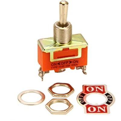 Abbildung von phil trade Kipp Wechsel Schalter ON Off 12/24 V Volt Kill Switch Auto KFZ Retro