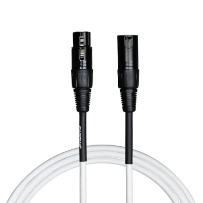 Abbildung von Cascha Standard Line Microphone Cable (XLR), White, 3m