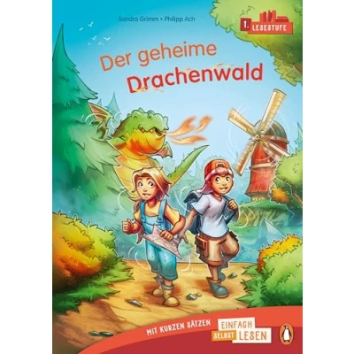 Abbildung von Penguin JUNIOR Einfach selbst lesen: Der geheime Drachenwald (Lesestufe 1): Erstlesebuch mit kurzen Sätzen für die 1. Klasse. Lesestufe Kinder ab 6 Jahren