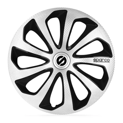 Abbildung von SPARCO Sicilia SPC1675SVBKC Radblenden 16Zoll schwarz/silber, carbon