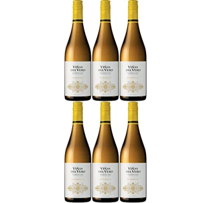 Abbildung von Viñas del Vero Chardonnay Weißwein Wein trocken Somontano Spanien I Visando Paket (6 Flaschen)