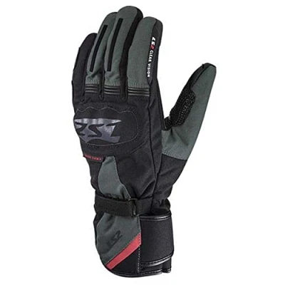 Abbildung von LS2 Handschuhe Snow schwarz/grün Größe XL geeignet für den Frühling;Herbst;Winter hochwertigen Andere Abriebfestigkeit Reißfestigkeit Aufprallschutz Ergonomisch