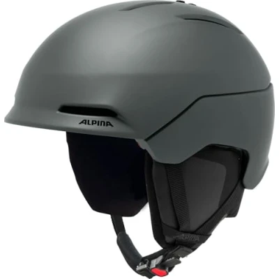 Abbildung von ALPINA Unisex Erwachsene NAX Skihelm, Midnight Grey matt, 51 55