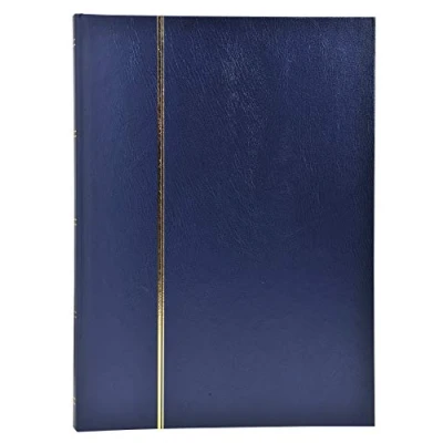 Abbildung von Exacompta Briefmarkenalbum 22,5x30,5cm 48 Seiten blau