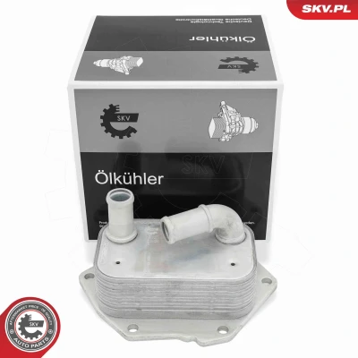 Abbildung von ESEN SKV 31SKV277 Ölkühler PEUGEOT: 508 I SW, 407 807 MPV, MITSUBISHI: Outlander 2 SUV, CITROËN: C5 III Kombi