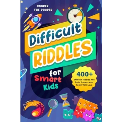 Abbildung von Difficult Riddles for Smart Kids: 400+ And Brain Teasers Your Family Will Love (Vol 1) (Books Kids)