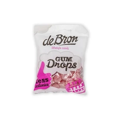 Abbildung von De Bron Gumdrops Himbeere Fruchtgummi Zuckerfrei 100 g