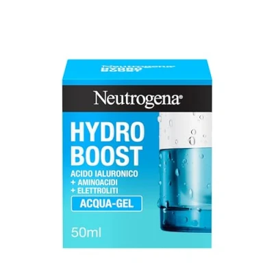 Abbildung von Neutrogena Aqua Gel Hydro Boost (2er Pack) Gesichtspflege mit Hyaluronsäure, Aminosäuren und Elektrolyten für normale bis Mischhaut