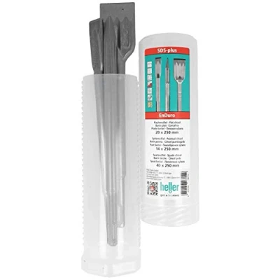 Abbildung von Heller Tools 28814 9 Enduro Meißelsatz 3 teilig SDS Plus 1 St