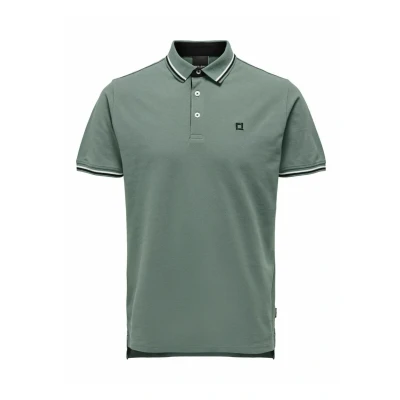 Abbildung von Only &amp; Sons Onsfletcher REG NOOS Poloshirt, Herren, Größe: Medium, Dark forest