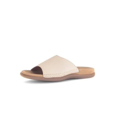 Abbildung von Gabor Damen Pantoletten, Frauen Slipper,Best Fitting,Sandalen,Freizeitschuhe,Schlupfschuhe,schluepfschuhe,Slides,Slip ons,Oak,36 EU / 3.5 UK
