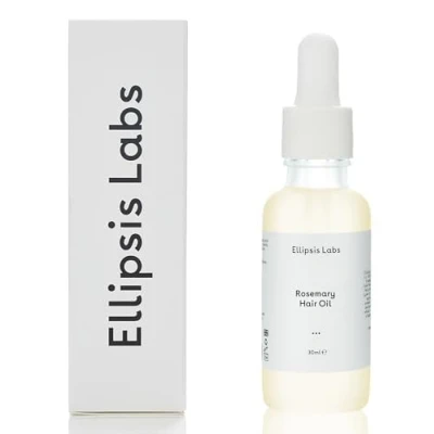 Abbildung von Ellipsis Labs Rosmarin Haaröl veganes Öl stimuliert das Wachstum, nährt, stärkt, beruhigt Kopfleder und fördert dickeres gesünderes Haar, 30 ml