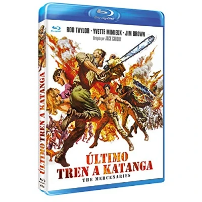 Abbildung von Dark of the Sun / Mercenaries 1968 Blu Ray Spanish Import kein Deutsche Sprache
