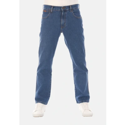 Abbildung von Wrangler Texas Stretch Jeans Straight Leg, Herren, Größe: 33x30, Blue tomorrow