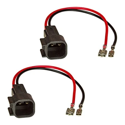 Abbildung von tomzz Audio Lautsprecheradapter (2er Set) auf DIN passt für Ford Focus KA Mondeo T Auto Lautsprecher