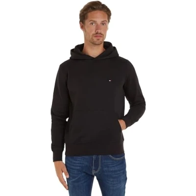 Abbildung von Tommy Hilfiger FLAG LOGO Hoody Sweatshirt, Herren, Größe: XS, Black