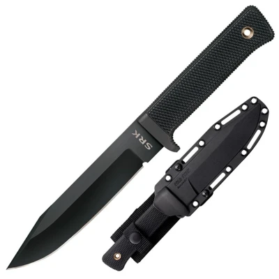 Abbildung von Cold Steel SRK Messer, 49LCK, Schwarz, medium