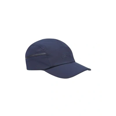 Abbildung von SEALSKINZ Mulbarton wasserdichte Allwetterkappe mit Reißverschluss, Einheitsgröße, Marineblau, Baseballkappe faltbarem Schirm, Navy, One Size