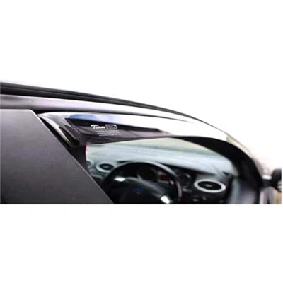 Abbildung von HEKO Towequipe 31252 Windabweiser für Volvo C30 ab 2007 3 Türer Schrägheck, 2 teilig, Transparenter