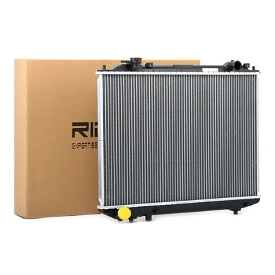 Abbildung von RIDEX 470R0023 Kühler, Motorkühlung Aluminium 450 628 26 ohne Rahmen Kühlrippen gelötet FORD: Ranger Mk2, MAZDA: B Serie Pickup
