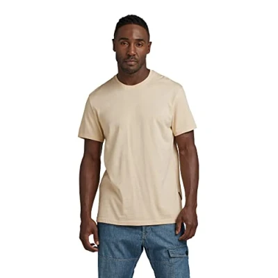 Abbildung von G STAR RAW Herren Back Graphic T Shirt, Beige (postbag D23160 336 1868), M