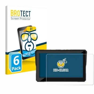 Abbildung von BROTECT (6 Stück Schutzfolie für Carpuride W502B Pro 5&quot; Displayschutz Folie Ultra Klar