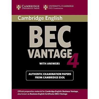 Abbildung von Cambridge Bec 4 Vantage: Examination Papers from University of ESOL Examinations: English for Speakers Other Languages (Bec Practice Tests)