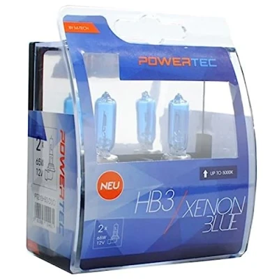 Abbildung von M Tech PTZXBHB3 DUO HB3 Xenon Optik Halogen Birne 60 W 12 V, Blau, Anzahl 2